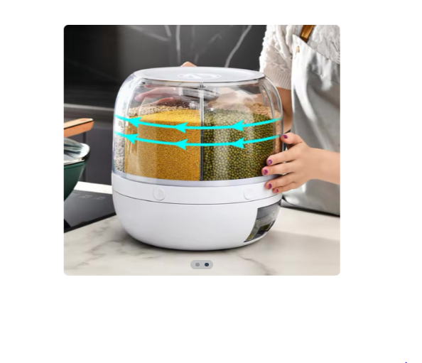 Miniatura 2 de Recipiente para grano giratorio